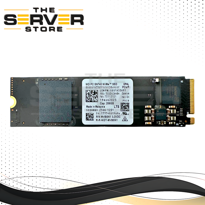 Lenovo 256GB NVMe 2280 M.2 PCIe Gen 4.0 x4 OPAL SSD 5SS0V26484