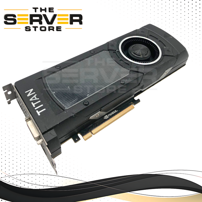 NVIDIA GeForce GTX TITAN X 12GB GDDR5X Pascal Gaming & Workstation Graphics Card. DVI, HDMI, 3x DisplayPort. P/N: 900-1G600-0000-000.