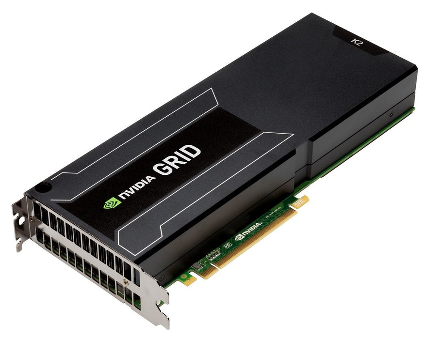 Nvidia P2055 GRID K2 8GB GDDR5 3072 CUDA Core PCIe 225W Graphics Card (900-52055-6220-000)