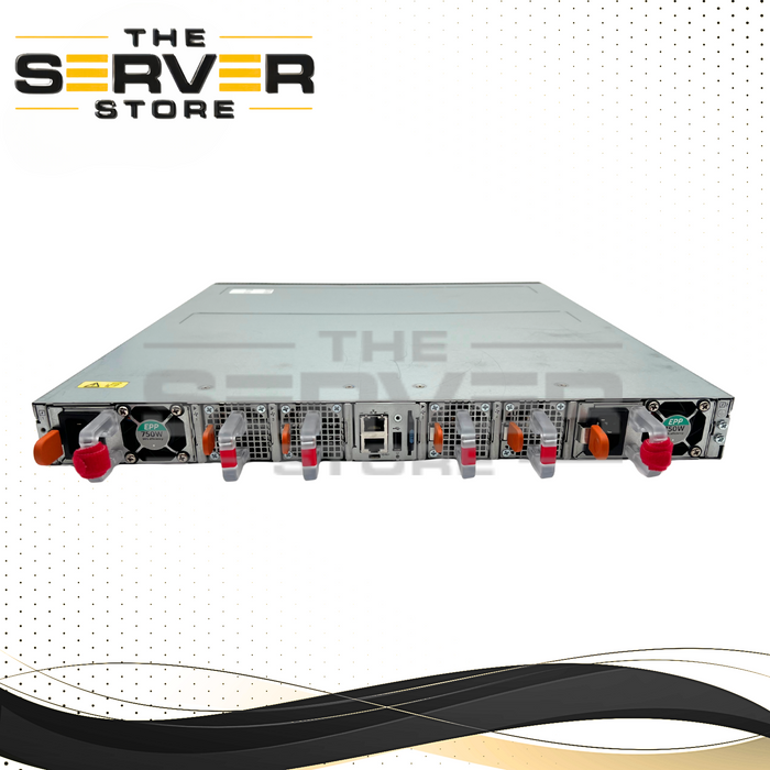 Dell EMC 48x 25GB SFP28 2xQSFP28-DD 4xQSFP28 Switch Airflow (R-F) S5248F-ON-R