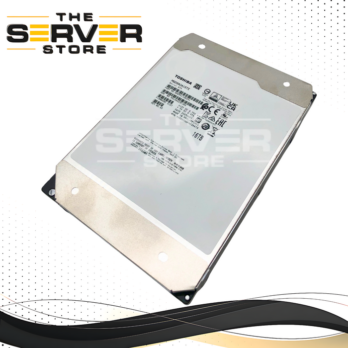 Toshiba MG09ACA Series 16TB 7.2K RPM 512MB Cache SATA 6.0Gb/s 3.5-inch LFF Enterprise Hard Drive. P/N: MG09ACA16TE.