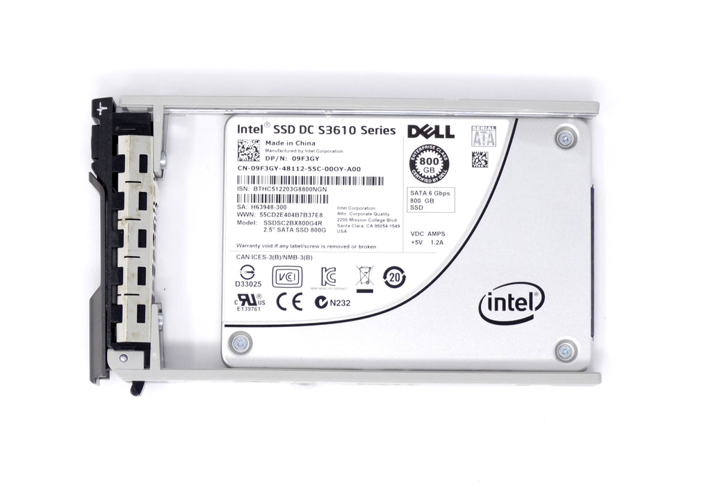 Dell Intel DC S3610 800GB 6Gbps SATA 2.5'' Solid State Drive (SSDSC2BX800G4R)