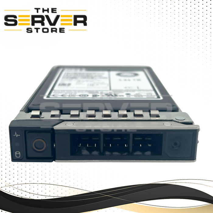 Dell 3.84TB SAS 12G RI 2.5" SED 15mm SSD Samsung PM1633a Series MZ-ILS3T8B 0JR1HP JR1HP for Dell PowerEdge (with Gen15th Tray)