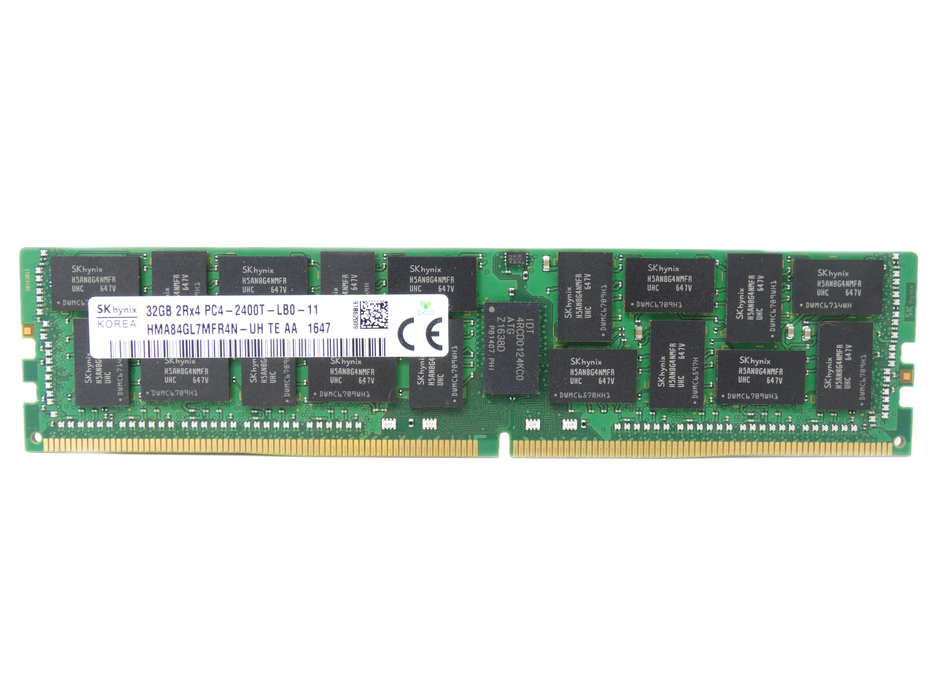 SK Hynix 32GB 2Rx4 PC4-2400T-L DDR4 LRDIMM ECC REG Memory (M386A4G40DM1-CRC5Q-3rdParty)