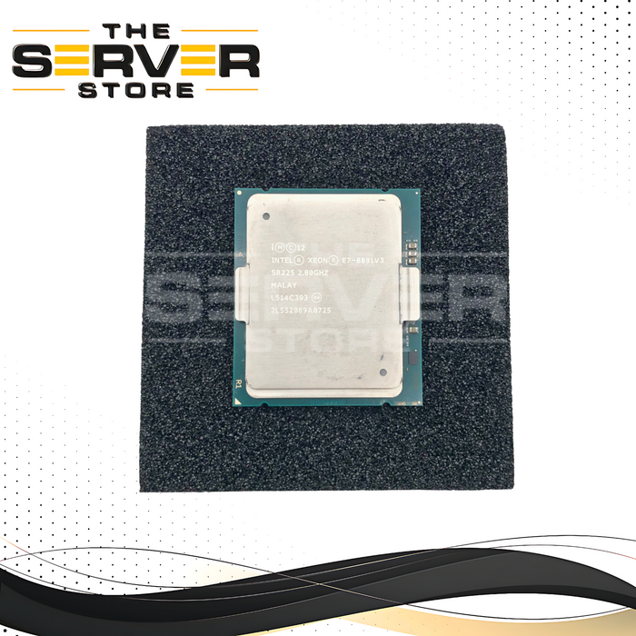 Intel Xeon E7-8891 V3 2.8GHz Ten-Core (10C/20T) 45MB Cache 165W LGA2011-1 Server CPU Processor. P/N: SR225.