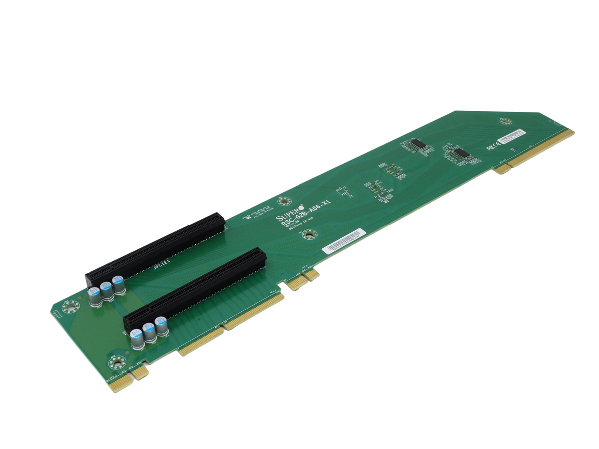 Supermicro 2U LHS PCI-Express x16 Riser Card Matrix (RSC-G2B-A66-X1 ...