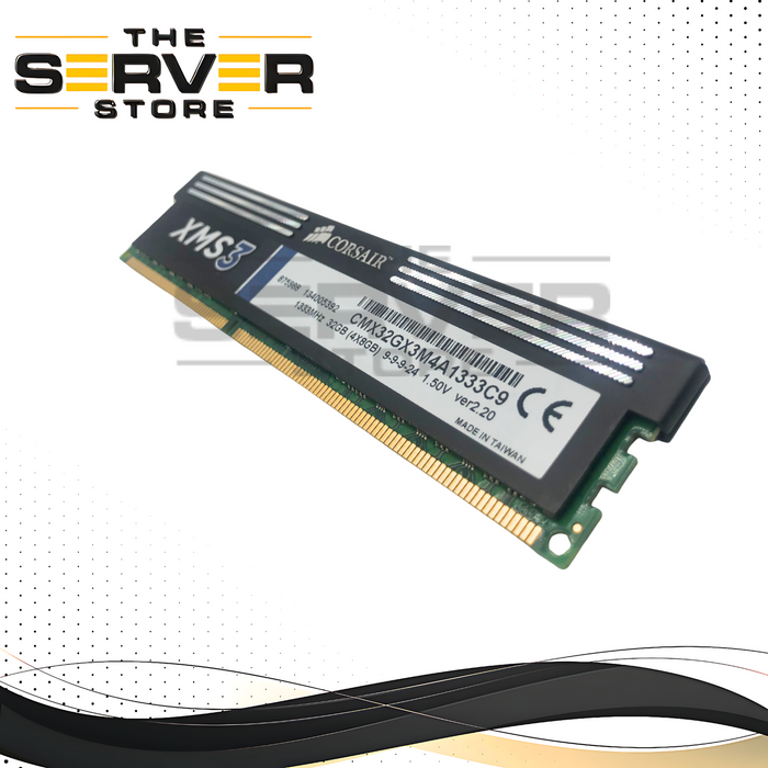 Corsair XMS3 8GB DDR3 1333MHz PC3-10600 CL9 Desktop RAM CMX32GX3M4A1333C9