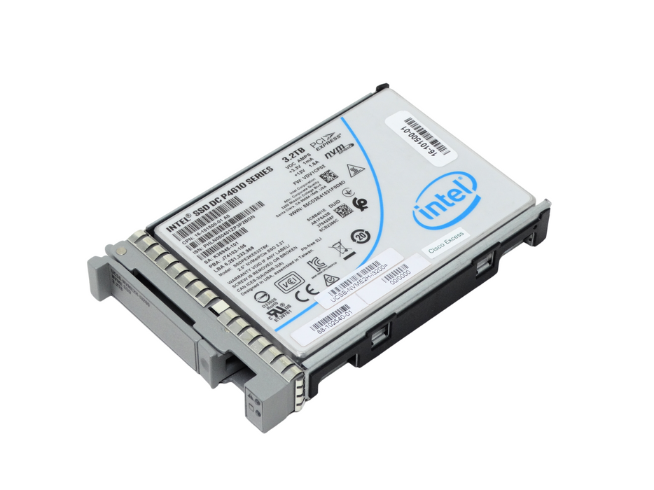 Intel DC P4610 Series 3.2TB  NVMe 2.5'' SSD Solid State Drive (UCSB-NVME2H-I3200)