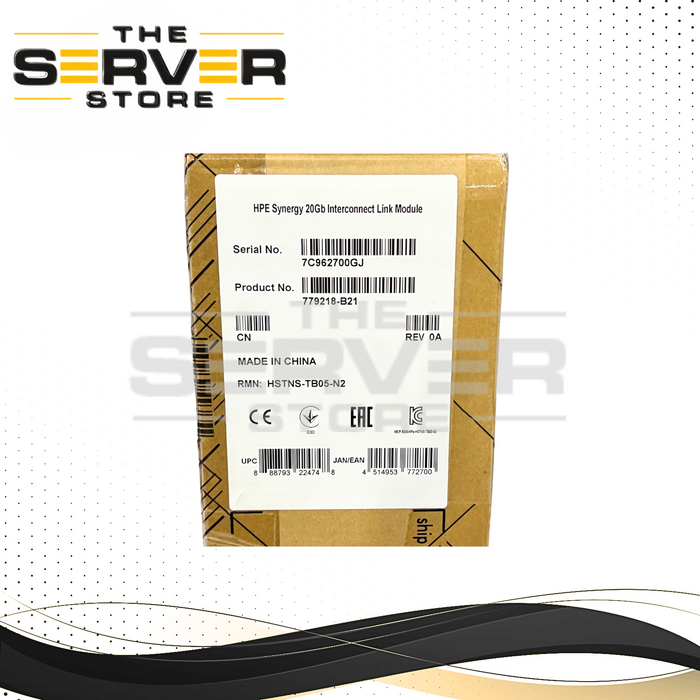 HPe Synergy 20G Interconnect Link Module 785341-001 779218-B21