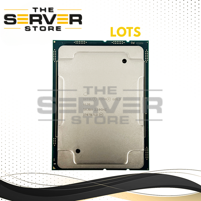 (LOT) Intel Xeon Gold 6130 2.10GHz 16 Core 22MB FCLGA3647 CPU SR3B9