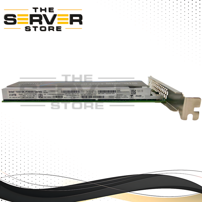 HP Intel DC P3600 2.0TB NVMe PCIe x4 HHHL Enterprise SSD 803199-003