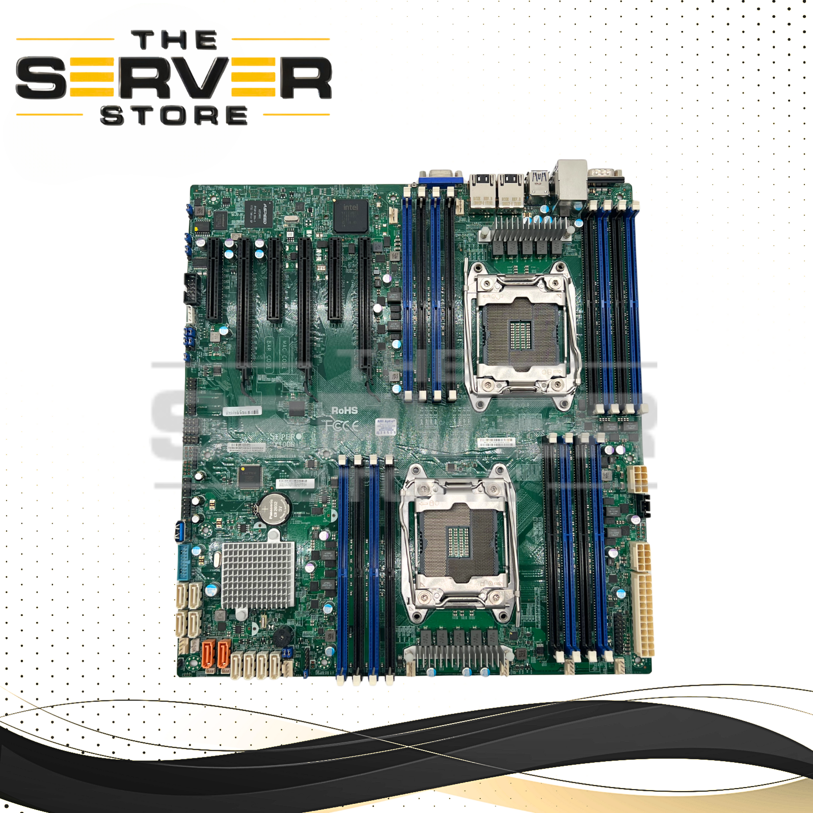 Supermicro Dual FCLGA-2011-3 Socket (R3) DDR4 E-ATX Motherboard X10DRi ...