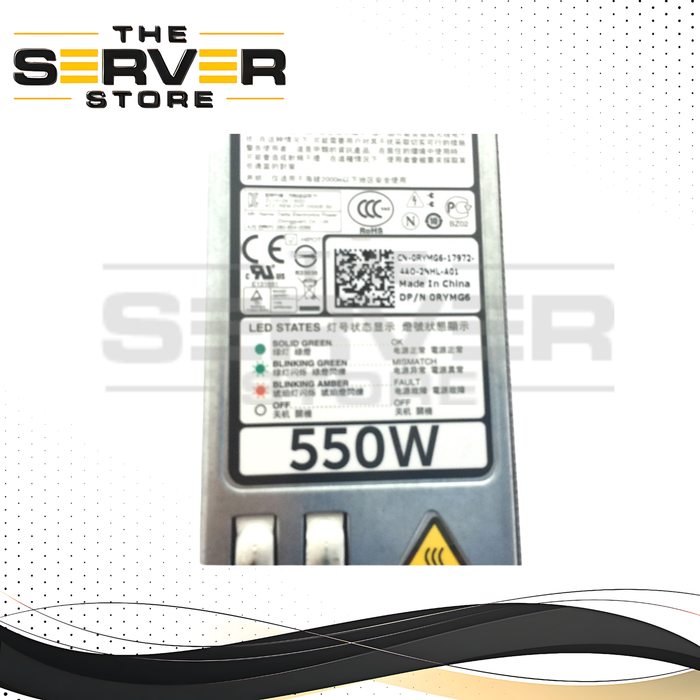 Dell PowerEdge R320 R420 550W Power Supply (D550E-S0)