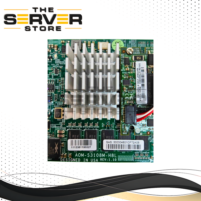 Supermicro 12Gb/s Eight-Port SAS Internal RAID Mezzanine Card (AOM-S3108M-H8L-O)