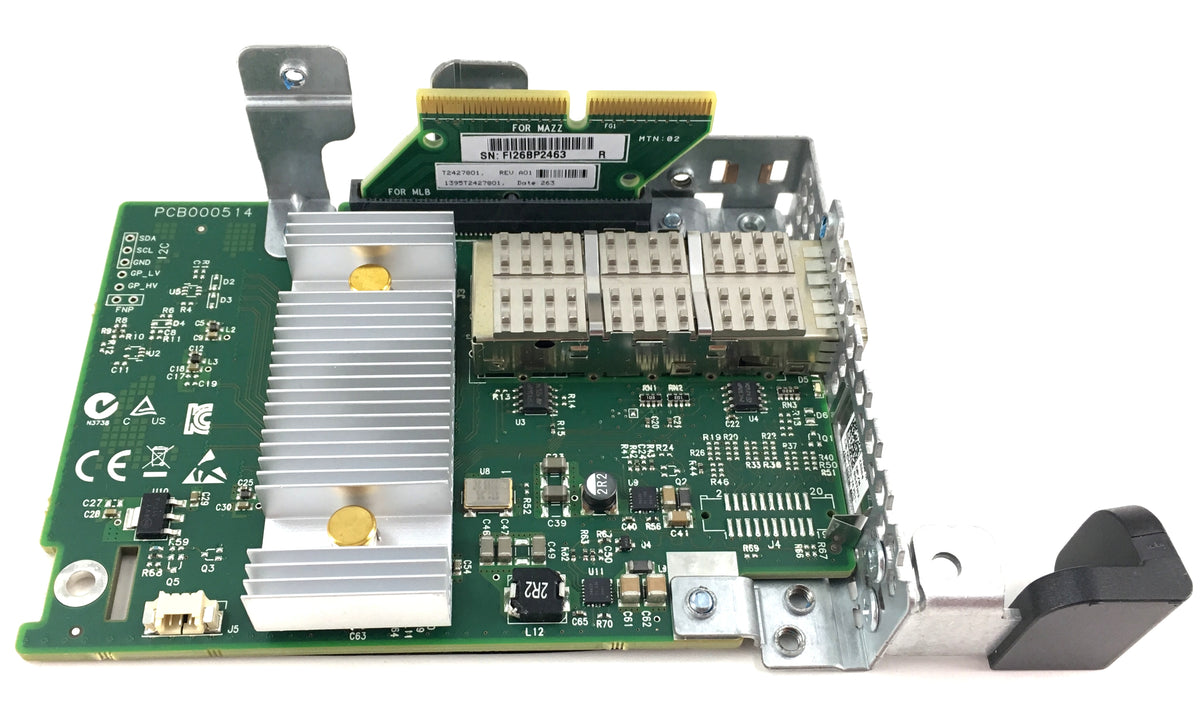 Dell 1 Port Mini PCI-E 1GBps QSFP Mezzanine Card PowerEdge C6220 (G4YH ...