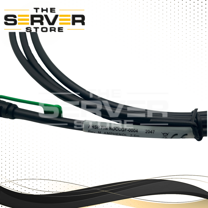 Amphenol SFP+28Gb 2.5m(8.2ft) Passive Assembly Cable (LOT OF 2) NDCCGF-0004