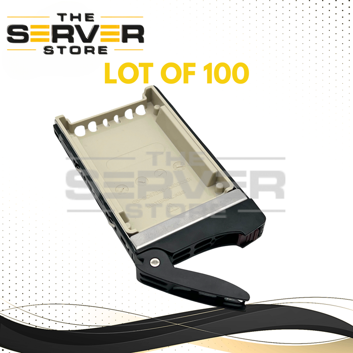 (LOT OF 100) Supermicro SATA/SAS 2.5 SSD Tray w/ Blank 05SC97335-XX00C001 01-SB16105-XX00C102