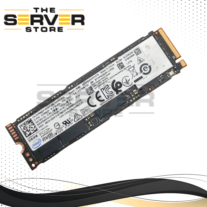 Dell Intel 1TB M.2 PCI Express 3.0 x4 NVMe 80mm TLC Solid State Drive (SSD). P/N: VHM0P, 0VHM0P.
