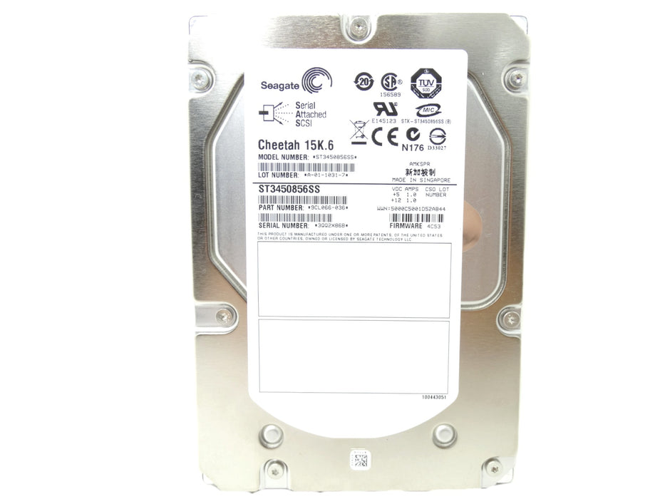 Seagate Cheetah 15.6 450GB 3.5'' SAS HDD Hard Drive (9CL066-036)