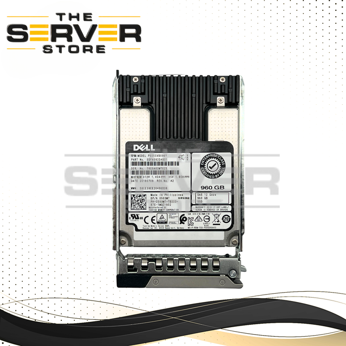 Dell 960GB SAS 12Gbps MU SFF 2.5" SSD PX05SVB096Y Toshiba PX05SV 0503M7 503M7