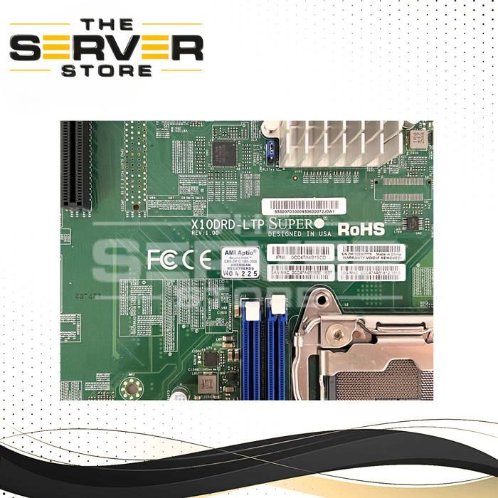 Supermicro E-ATX Dual Xeon E5 Socket R3 Server Motherboard DDR4 10GbE X10DRD-LTP