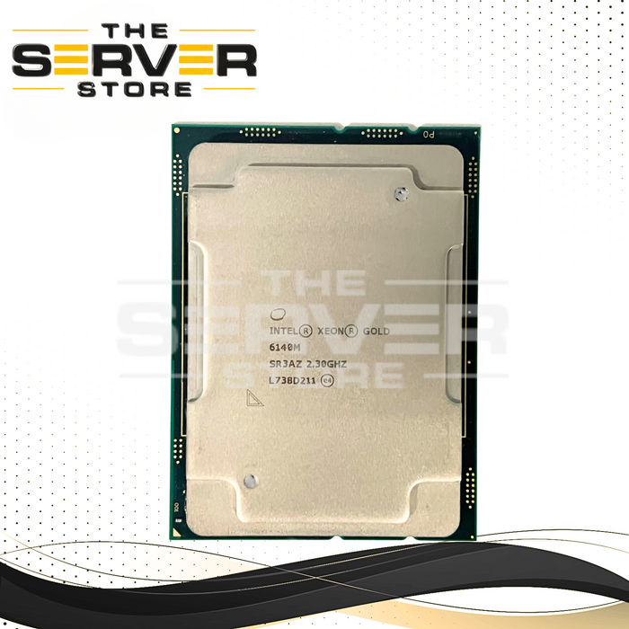 Intel Xeon Gold 6140M 2.30GHz 18 Core 24.75MB 140W FCLGA3647 CPU CD8067303405500 SR3AZ