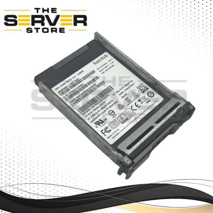 Lenovo SD8SB8U-128G 128GB 2.5" SATA 7mm Solid State Drive SSD 00XK726
