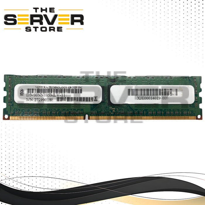 Ventura 8GB 2Rx4 PC3L-10600R DDR3L 1333MHz ECC REG RAM D3-60NN105MLV-11