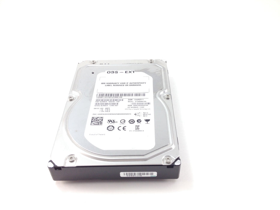 IBM 3TB 7.2K 6Gbps SAS 3.5'' Hard Drive (49Y7441)