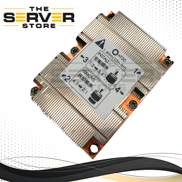 Intel R1208WFTYS Series High Performance LGA3647 CPU Cooling Heatsink. P/N: H38569-008.