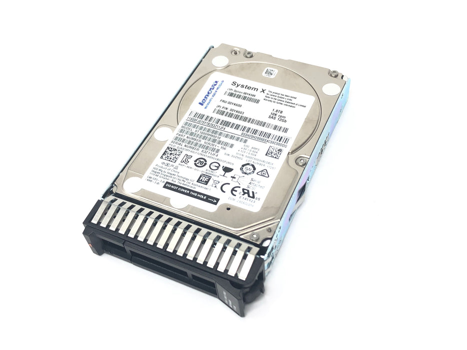 LENOVO 1.8TB 12GBPS SAS 2.5'' HDD HARD DRIVE (00YK600)