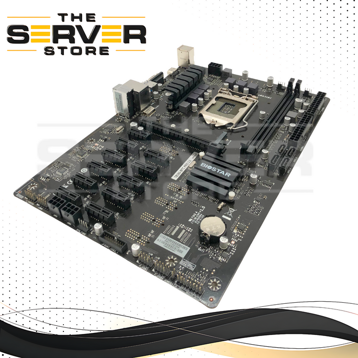 Biostar TB360-BTC PRO 2.0 LGA 1151-V2 12x PCIe GPU Crypto Mining Motherboard