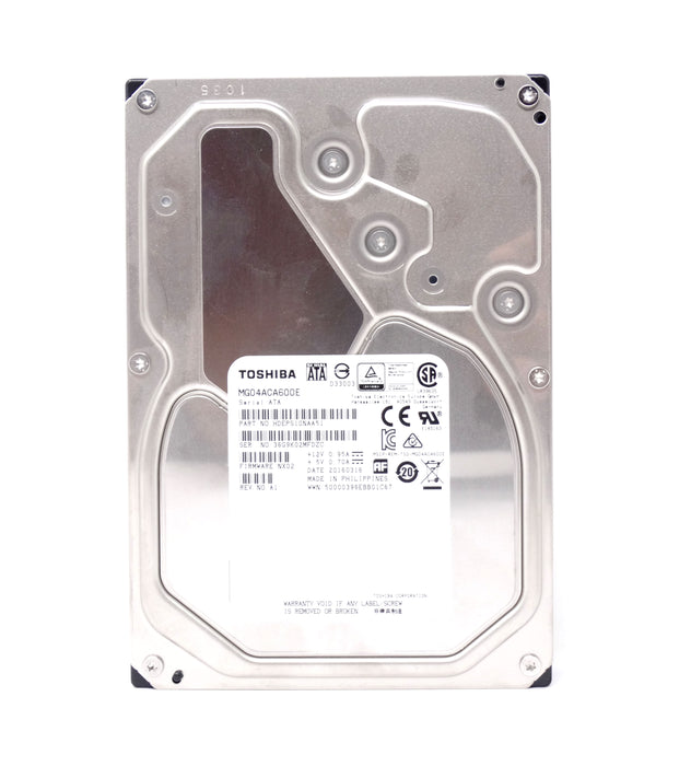 Toshiba Enterprise 6TB 7.2K 6Gbps SATA 3.5'' Hard Drive (MG04ACA600E)