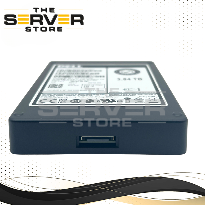 Dell 3.84TB SAS 12G RI SFF 2.5" SED 15mm SSD Samsung PM1633a Series MZ-ILS3T8B 0JR1HP JR1HP (Tray Not Included)
