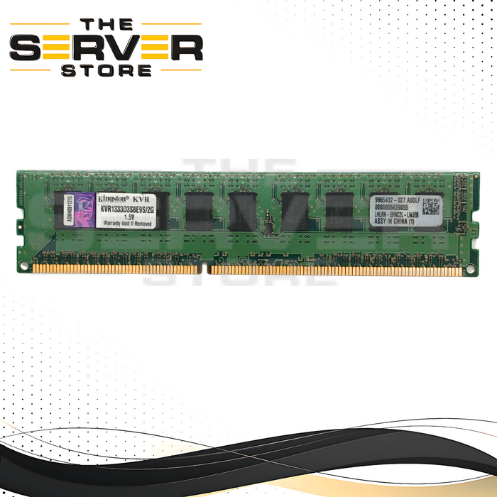 Kingston 2GB DDR3 PC3-10600 1333MHz RAM KVR1333D3S8E9S-2G