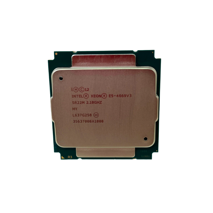 Intel Xeon E5-4669 V3 18 Core 2.10GHZ LGA2011-3 135W Processor (SR22M)