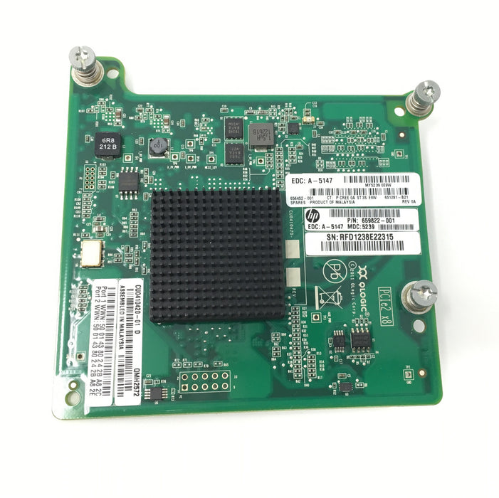 HP QMH2572 8GB FIBRE CHANNEL HOST BUS ADAPTER (651281-B21)