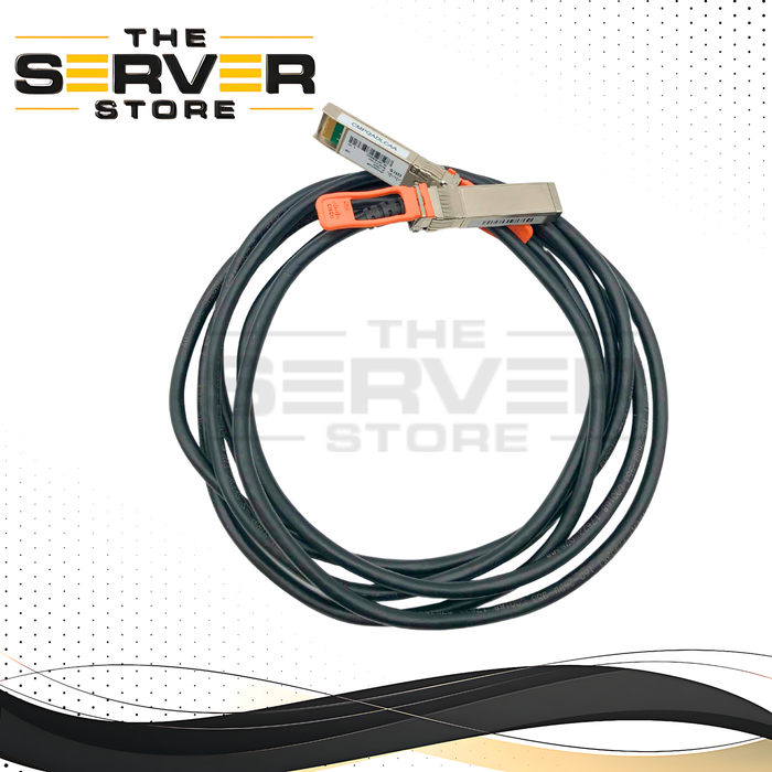 Cisco 25GBASE-CU SFP28 Passive Direct Attach Copper (DAC) Cable. 3-Meter (3M) Length. P/N: SFP-H25G-CU3M.