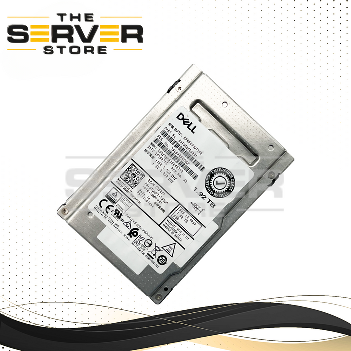 (60% Health) Dell 1.92TB 12GB SAS RI SFF 2.5" SSD Kioxia PM5-R (SUB) 400-AQOY