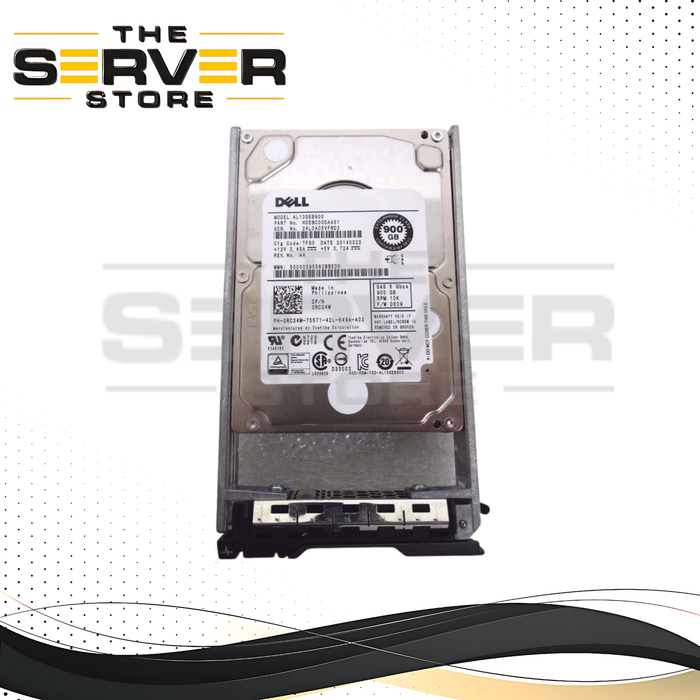 Dell Enterpise 900GB 10K 6Gbps SAS  2.5'' HDD Hard Drive (400-ADOH)