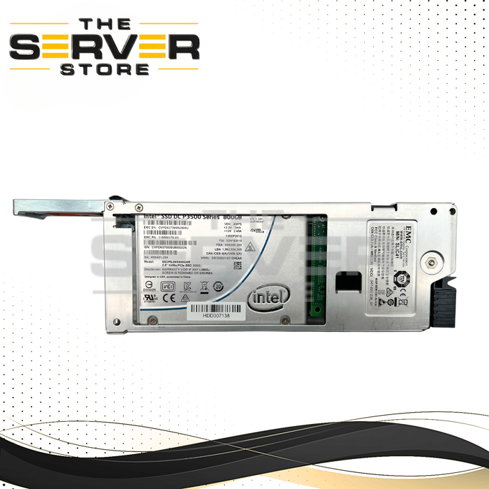 EMC 800GB NVMe 3.0 x4 SFF 2.5" SSD SSDPE2MX800G4M 118000178-03 303-404-000A-04