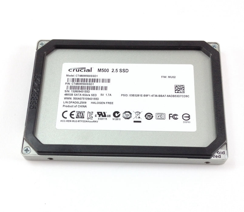 SSD Crucial M500 480Gb 6Gbps SATA Iii 2.5'' Mlc SSD Solid State Drive (480GB SSD)