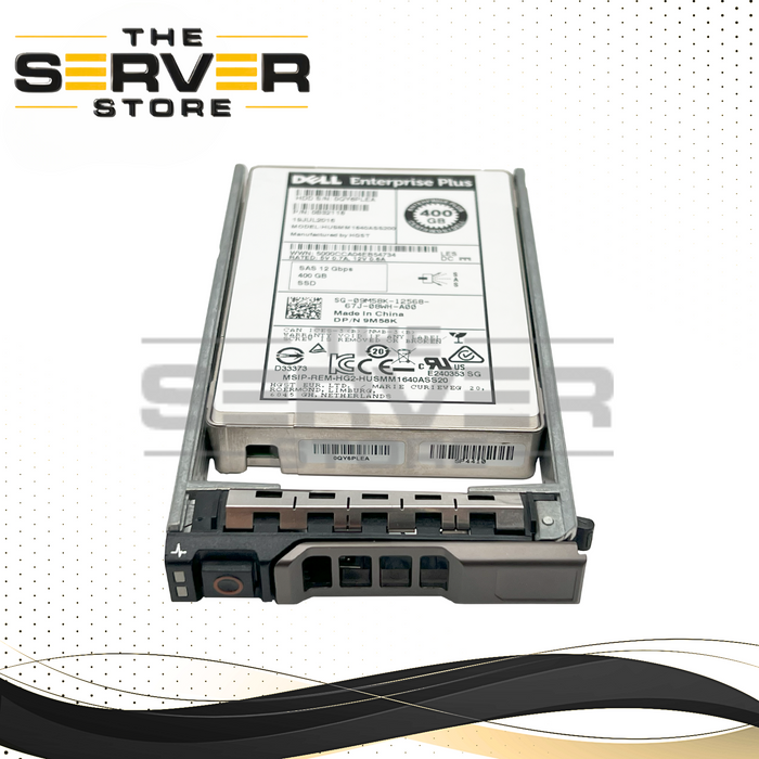 Dell Enterprise Plus 400GB SAS 12G SFF 2.5" SSD 09M58K 9M58K