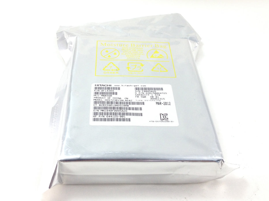 HP 1.5Tb 7.2K 6Gbps SATA 3.5'' Hard Drive (0F14389)