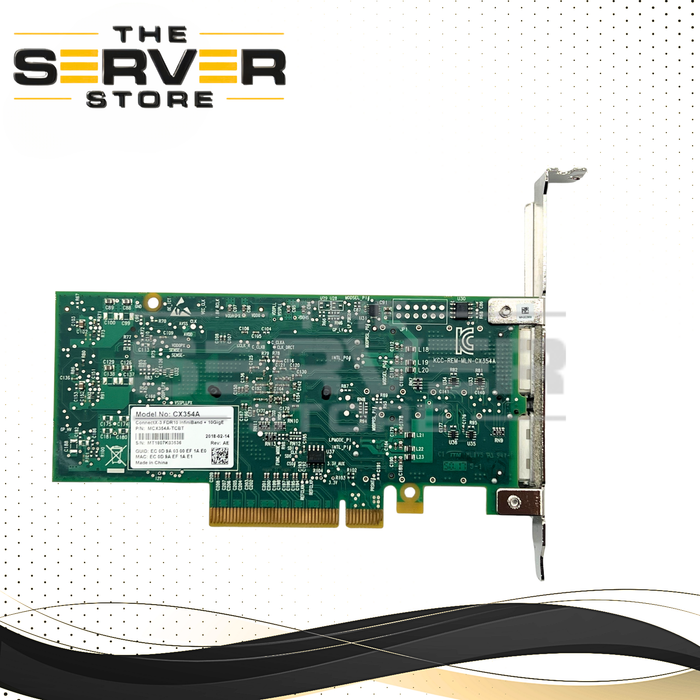 Mellanox ConnectX-3 Dual-Ports 10GB/s 10Gigabit Ethernet PCI-E MCX354A-TCBT