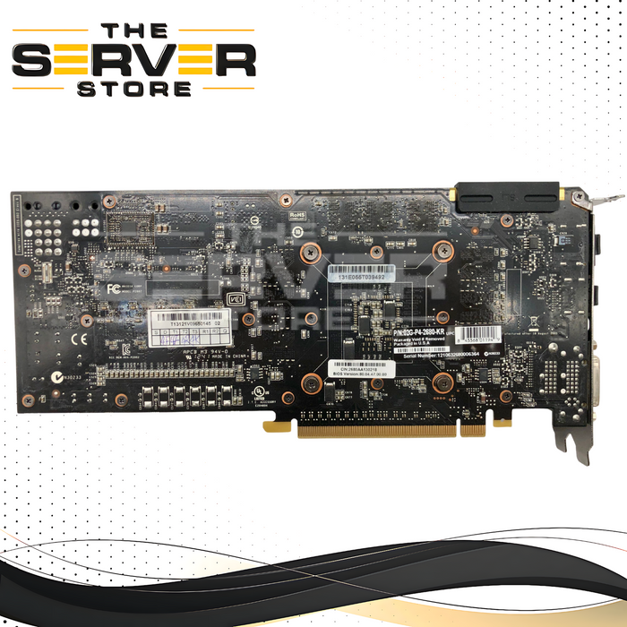 EVGA NVIDIA GeForce GTX 680 2GB GDDR5 Kepler Gaming Graphics Card. DVI-I, DVI-D, HDMI, DisplayPort. PCIe 3.0 x16. P/N: GTX-680, 843368011949, 02G-P4-2680-KR.