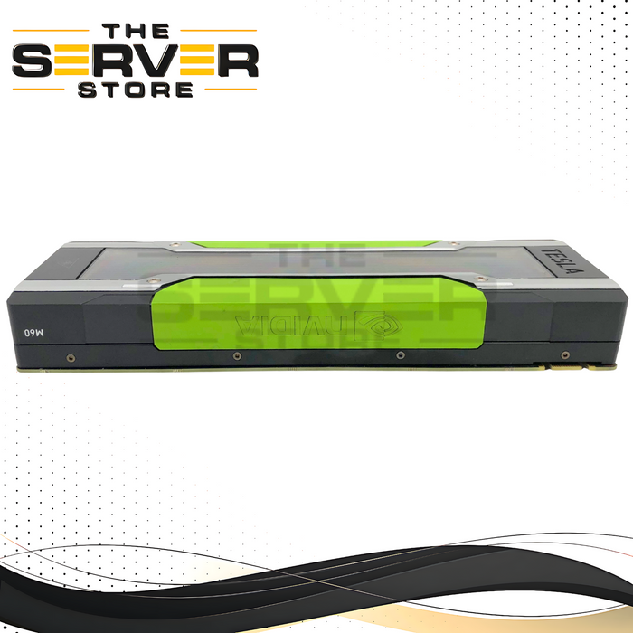 NVIDIA Tesla M60 16GB GDDR5 (8GB per GPU) Maxwell Dual-GPU VDI GRID Graphics Accelerator. Card Only, No Bracket. P/N: 699-2G402-0040-300E.