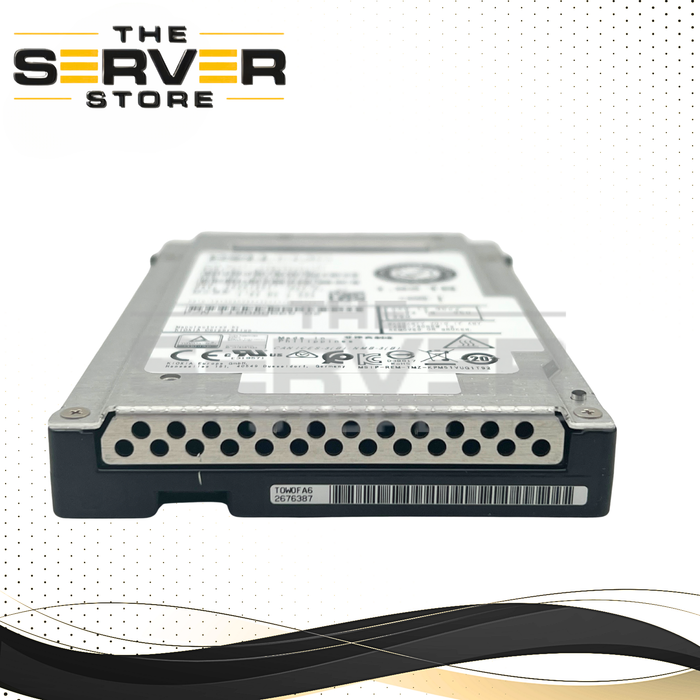 Dell EMC 1.92TB SAS 12G RI SFF 2.5" 15mm SED SSD Toshiba / KIOXIA PM5-R Series KPM5WRUG1T92 118000665-02