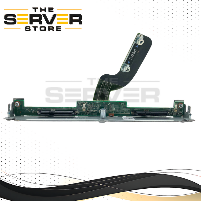 Dell PowerEdge FC630 2-Bay 2.5" SFF SAS Hard Drive Backplane with Ribbon Cable. P/N: 0VG76D, VG76D.