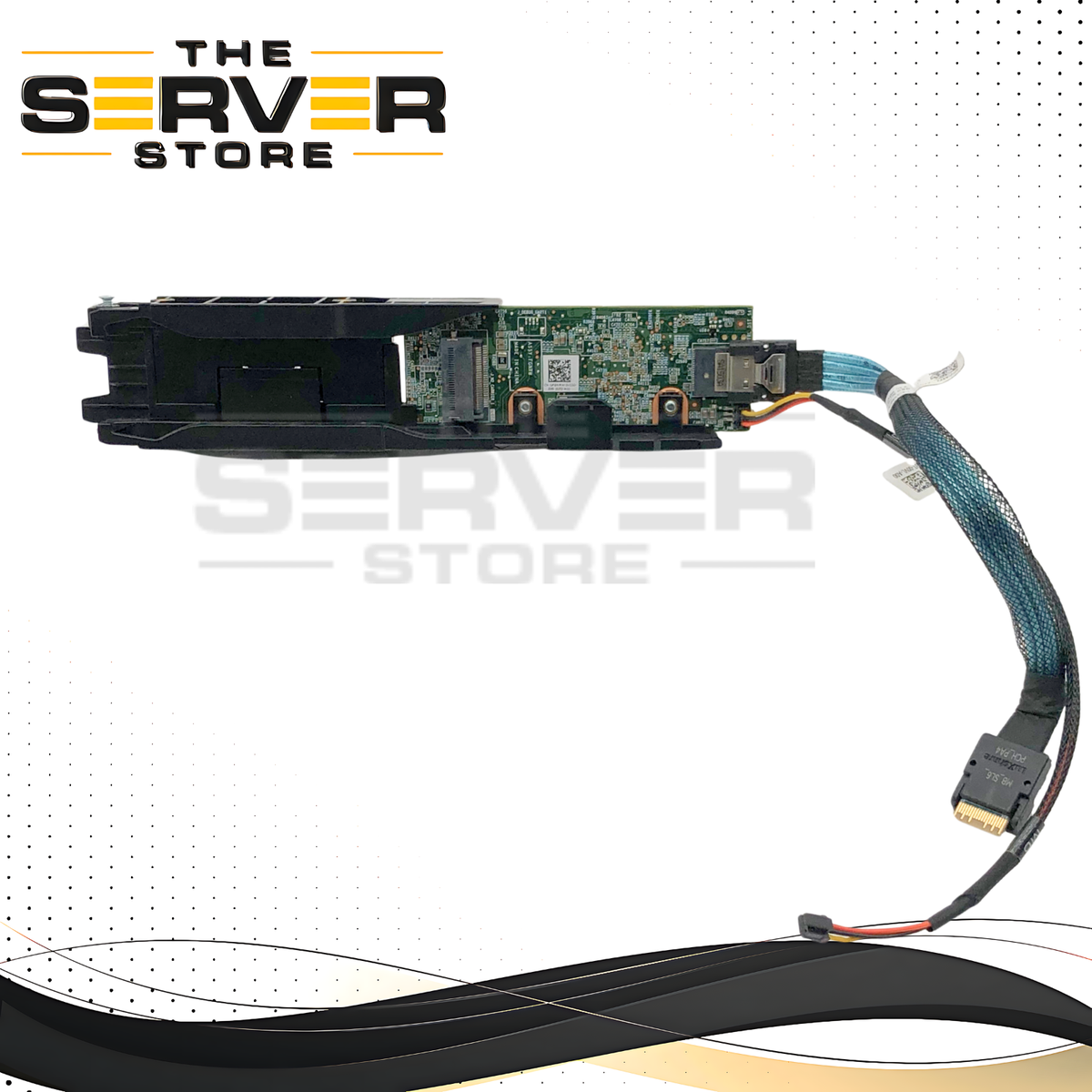 Boss Riser Dell PE R650 BOSS-S2 PCIex8 Dual M.2 Riser Card W/ Cables 0FGNRW FGNRW ...